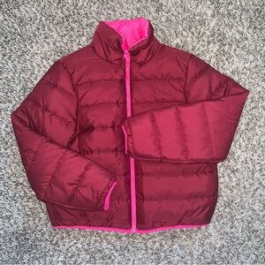 Wild Fable Red Puffer Coat Size Small